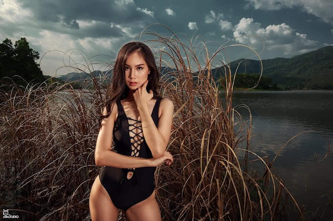 Beauty Vietnamese Girl in Sexy Bikini Alex Pham