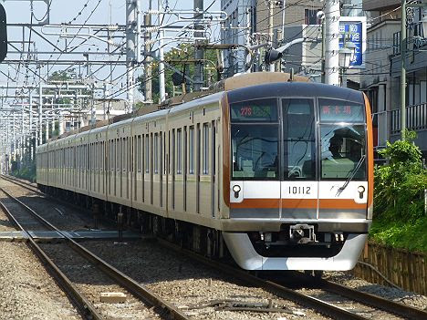 西武池袋線　有楽町線直通　快速　新木場行き2　東京メトロ10000系