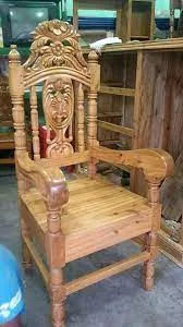 Royal Wooden Chair - Official Wooden Chair Design Images & Prices - Chair design - NeotericIT.com