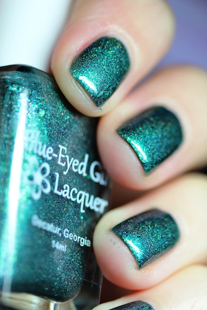 Blue-Eyed Girl Lacquer BEGL Green's Alexandrite with Me