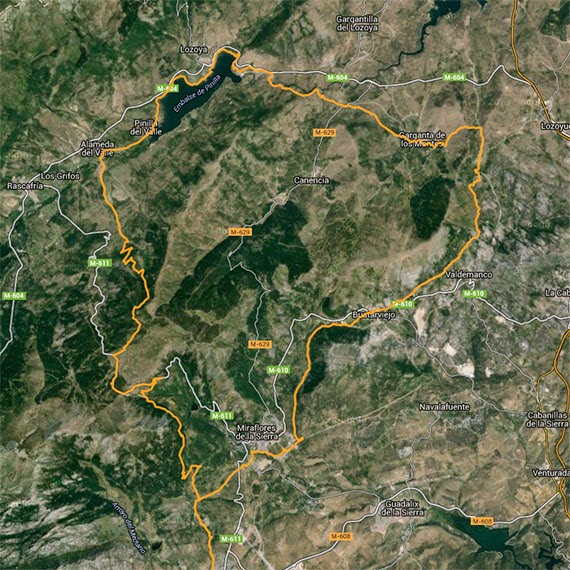 Ruta MTB por el valle del Lozoya. Sábado 9 de mayo 2015 - Pincha para verla en Wikiloc