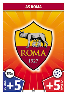 Topps Match Attax UEFA Champions League 2017-2018 AS Roma Set