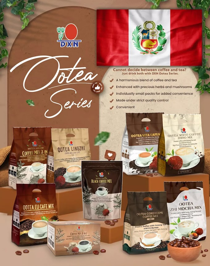 Lanzamiento de nuevos Productos en DXN Perú - Azúcar DXN, Ootea Series, Crema no láctea DXN