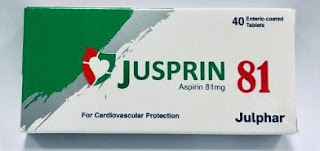 دواء جسبرين Jusprin,الأسم العلمي Aspirin,الأسم التجاري Jusprin,دواء جسبرين أسبرين,كيفية استخدام الأسبرين,جرعات الأسبرين,جرعات دواء جسبرين,الأعراض الجانبية دواء جسبرين,التفاعلات الدوائية دواء جسبرين,الحمل والرضاعة دواء جسبرين,الأسبرين أثناء الحمل,فارما ميد,دليل الأدوية الخليجية