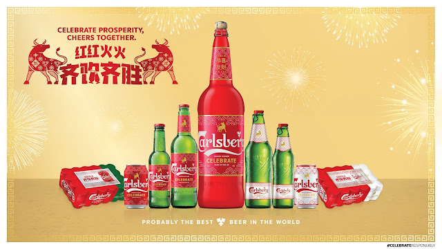 Celebrate Prosperity, Cheers Together with Carlsberg for a Fiery, Gold OXpicious Year Ahead!