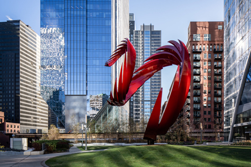 Sculpture-Calatrava-Chicago-escultura-river-point