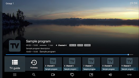 Tivimate IPTV App screen