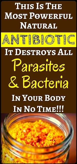 The Best Natural Antibiotic Ever! It Kills All Parasites and Cures Infections in No Time