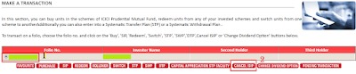 ICICI Prudential Mutual Fund - Cancel SIP