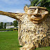 Gigantic Wooden Sculptures Made Using Simple Wood Debris