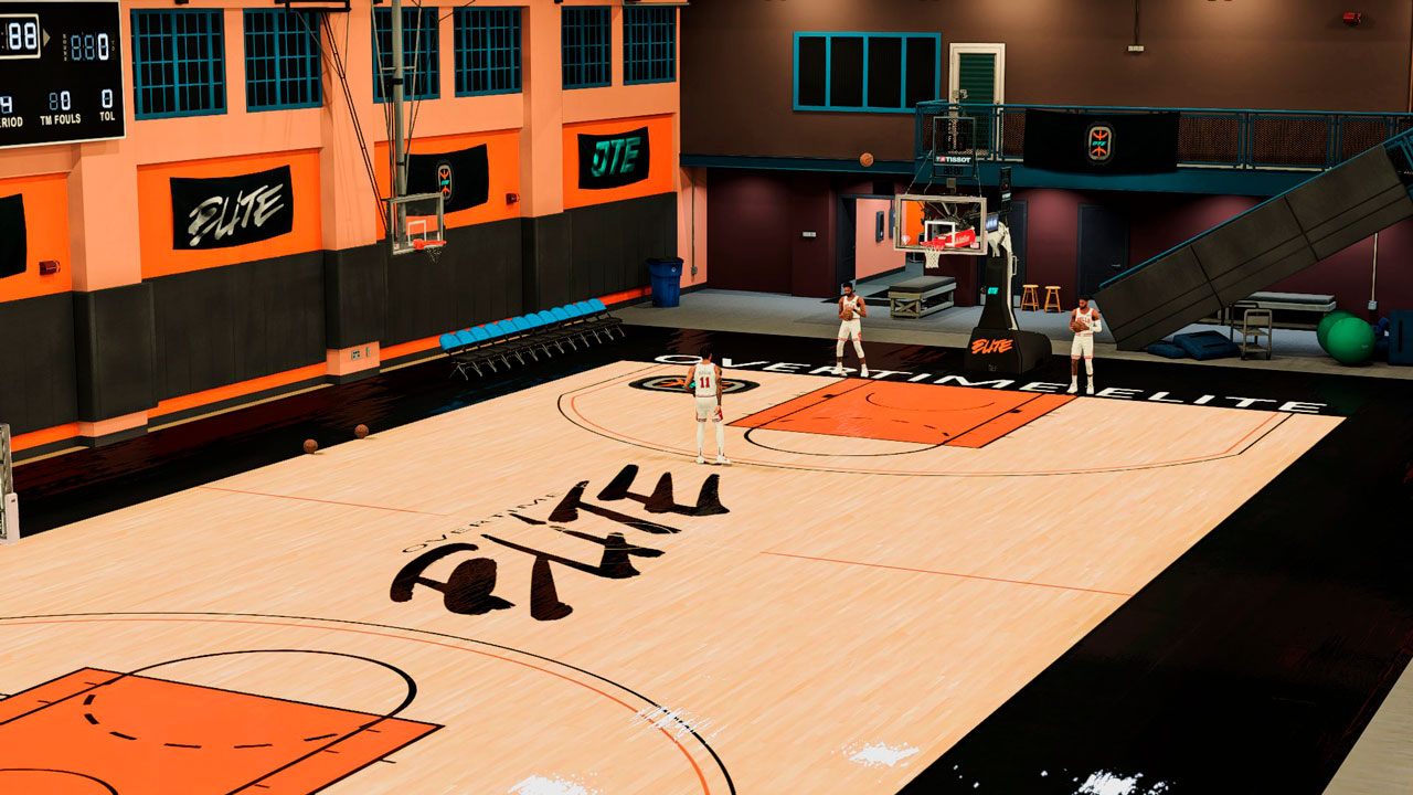 NBA 2K22 Overtime Elite Practice Facility