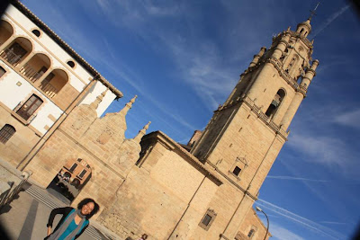 Santa María church in Los Arcos