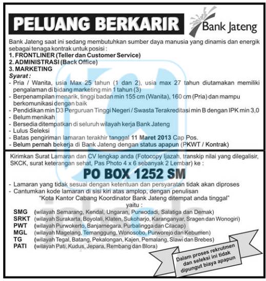 Loker Oranger Banjarnegara / O Ranger Merupakan Tim Yang Kantor Pos Banjarnegara Facebook : Gaji harian di banjarnegara, banjarnegara kab., jawa tengah cari di.