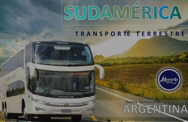 imagen Transporte terrestre desde venezuela a argentina