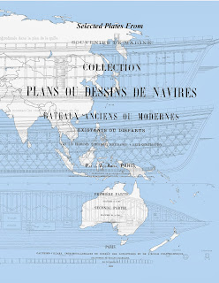 Book contains more than 130 ship plans from Paris Souvenirs de Marine