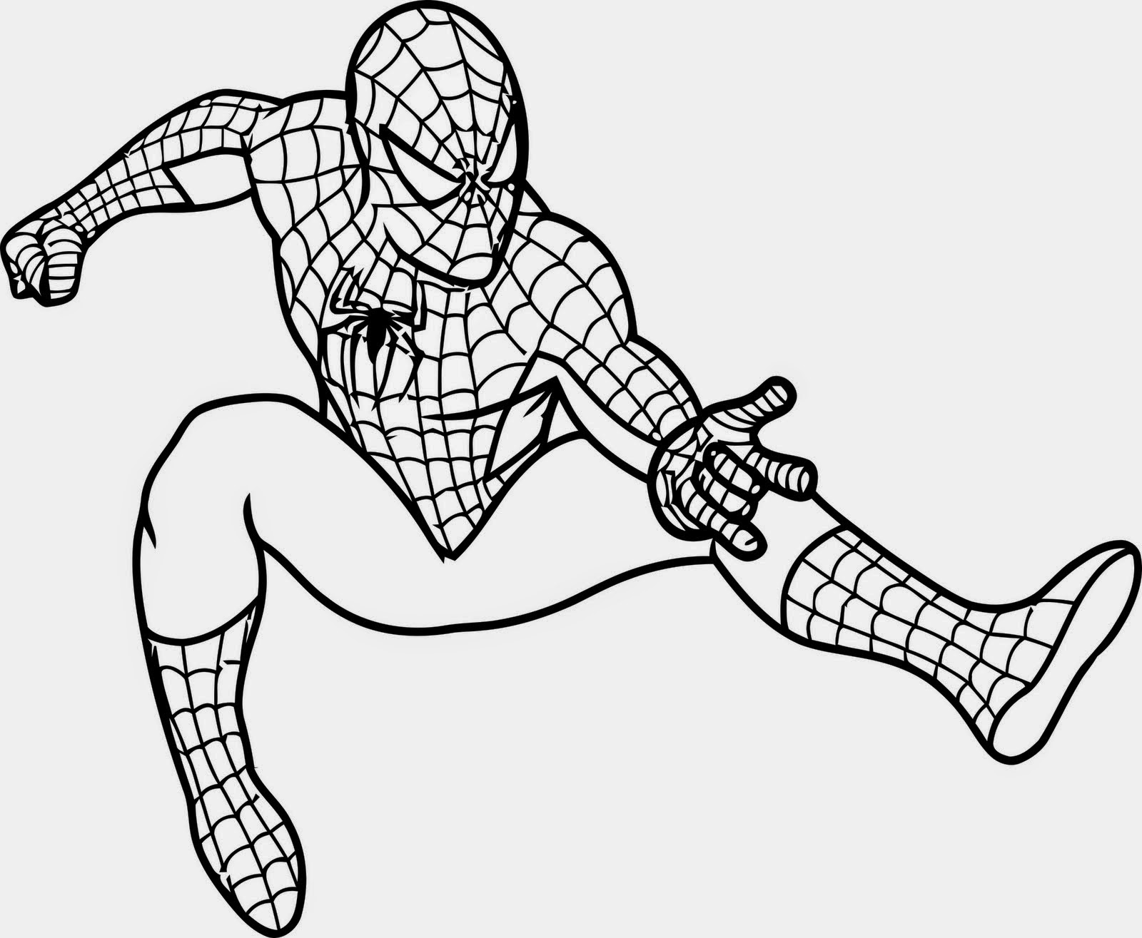 156 Sketsa Gambar Kartun Spiderman Gudangsket