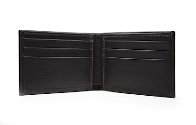 A Brown Bifold Leather Wallet