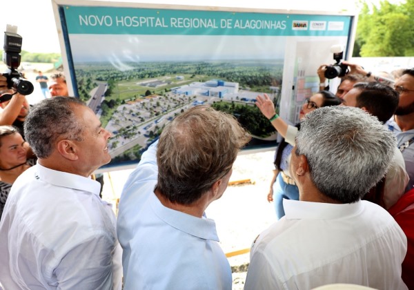 Governador assina ordem de serviço para construção do novo Hospital Regional de Alagoinhas