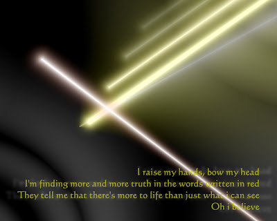 I Believe - Brooks And Dunn Song Lyric Quote in Text Image