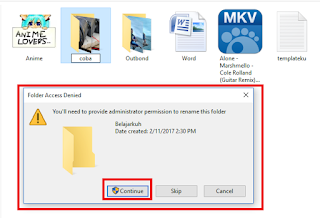 Cara Memprotek Folder Pada Windows