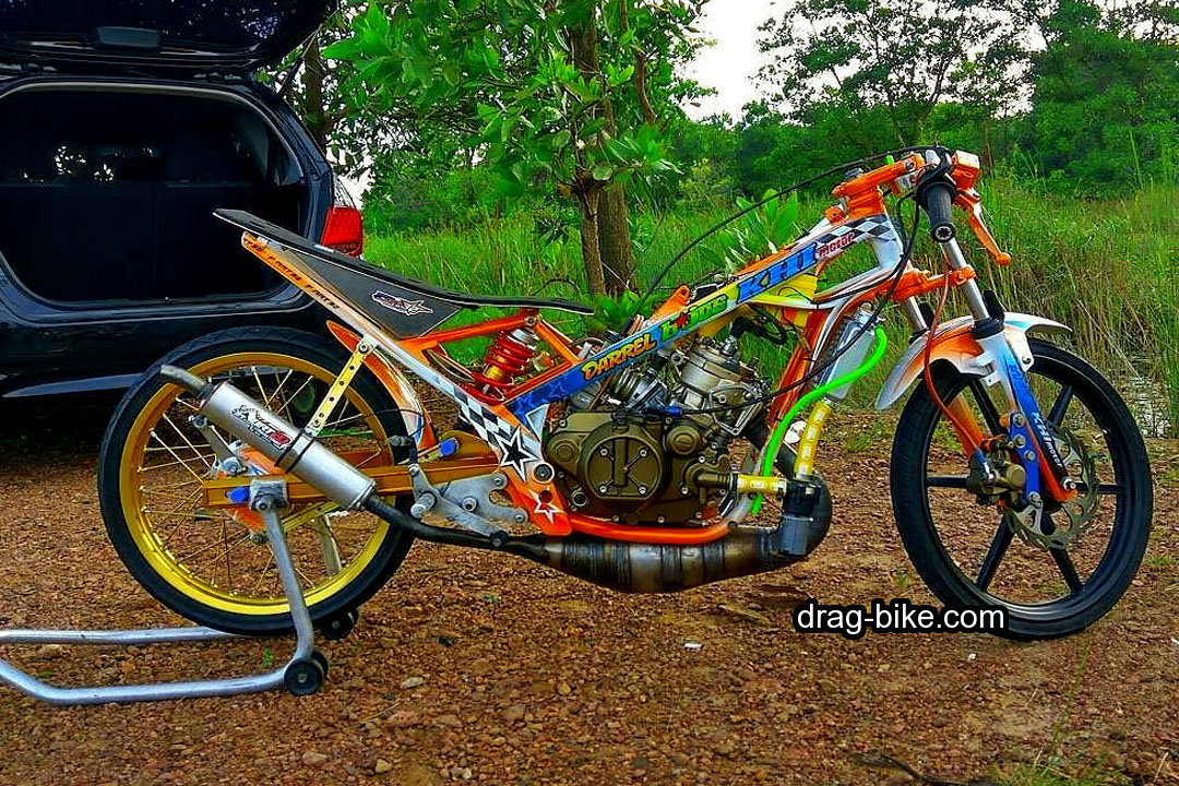 100 Foto Gambar Modifikasi NINJA R Drag Bike Racing 