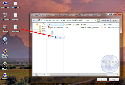 Menyimpan file di Google Code Via Tortoise SVN 