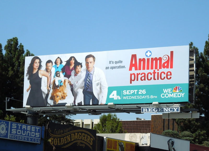 Animal Practice billboard