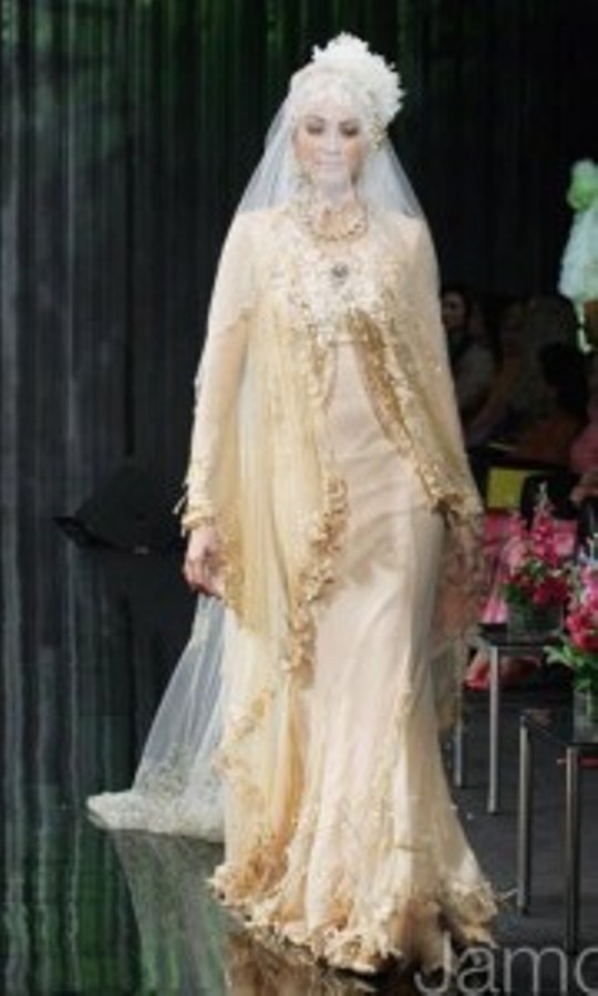  baju pengantin muslim dan model kebaya pengantin modern 