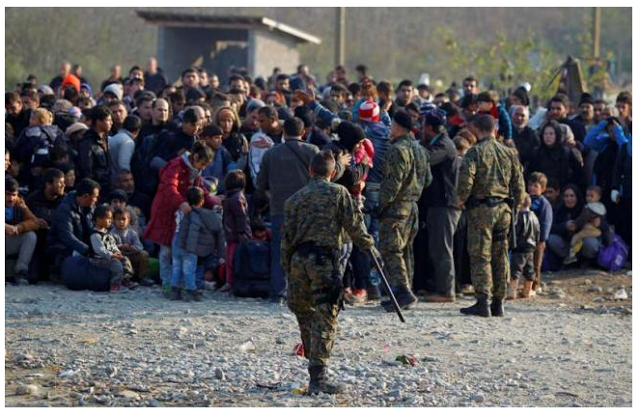 Σκόπια προς Αθήνα: Θα σας γυρίζουμε όσους μετανάστες μας γυρίζουν