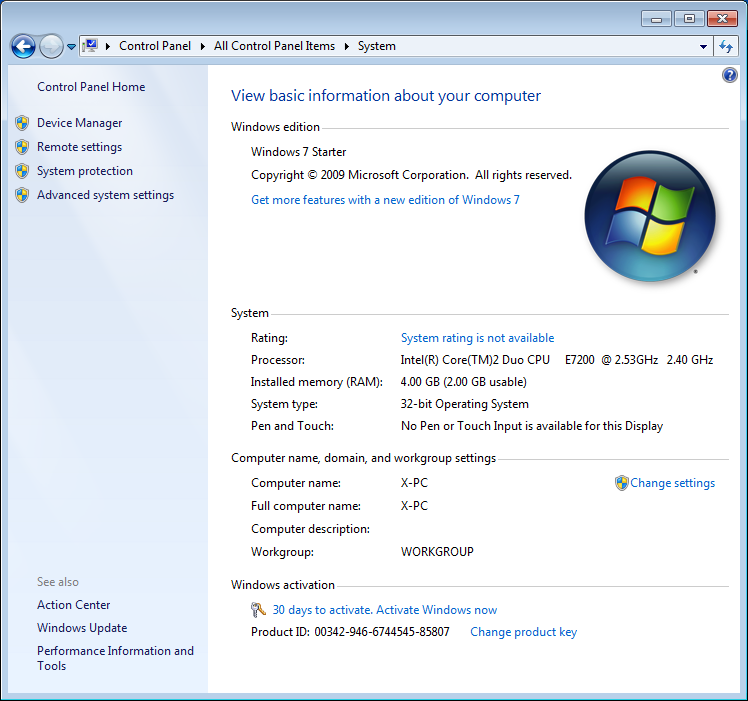 Windows_7_RTM_Starter_RAM_2GB_Control_Panel_System