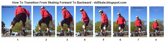 How To Transition From Skating Forward To Backward on Rollerblades and inline skates