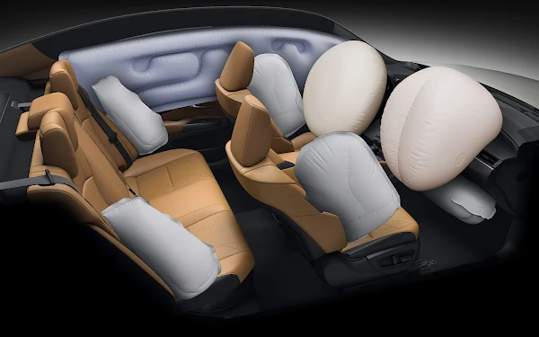 Lexus ES300h - airbags