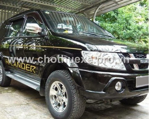 Cho thuê xe 7 chỗ Isuzu Hilander