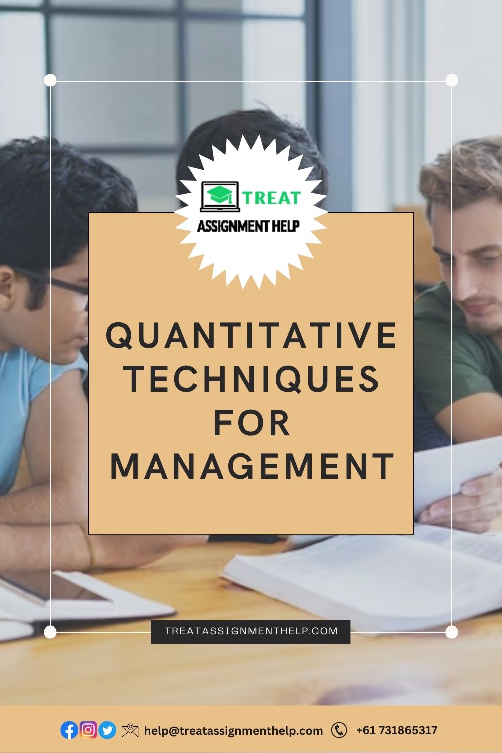 Quantitative Techniques For Management