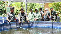 Danrem 142 Tatag Brigjend TNI Deni Rejeki Berikan Arahan Saat Kunjungan di Kodim 1418