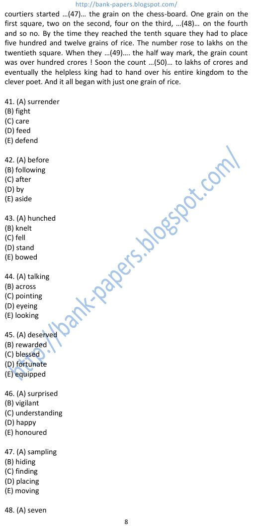 ibps previous questions