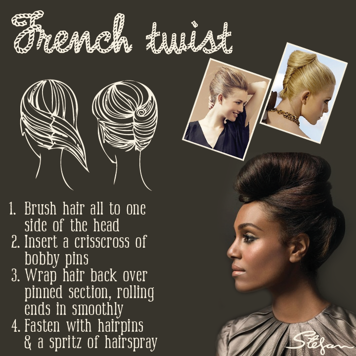 french twist how to. French Twist Hair Weave.