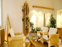 Bamboo Decoration In Living Room