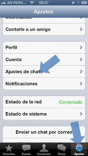 Backup en iCloud de mensajes y fotos de WhatsApp #1