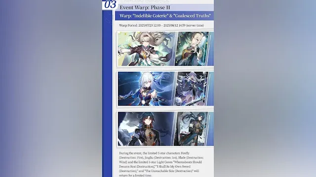 Honkai Star Rail 3.4 Phase 2: Characters and Gacha Banners Honkai Star Rail 3.4 Phase 2: Characters and Gacha Banners