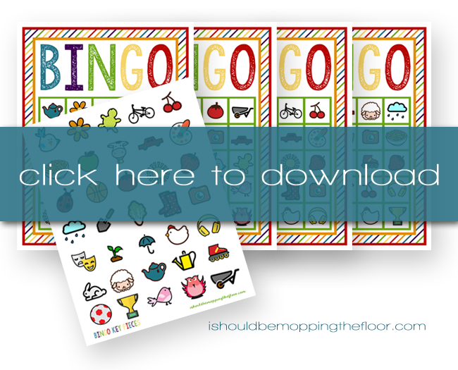 Free Printable Spring Bingo Pack | Four Boards and Key | Instant Downloads