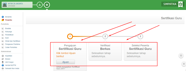 Alur Pendaftaran Sertifikasi Guru Madrasah Tahun 2017