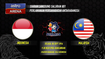 Live Streaming Malaysia VS Indonesia 6.9.2016