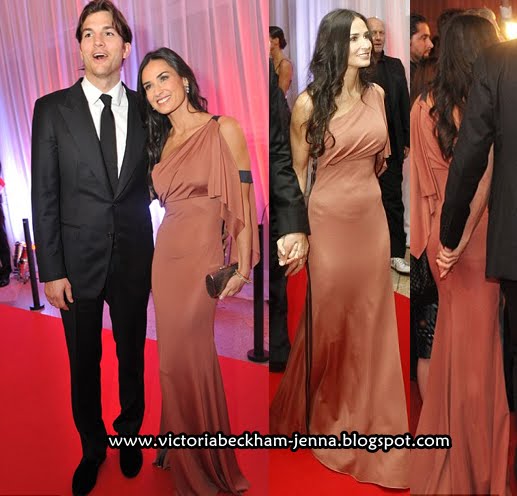 You might recall Demi Moore wearing the same dress but the floor length 
