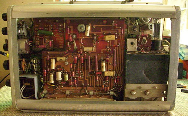 Tearing down an ultrasound machine from 1963