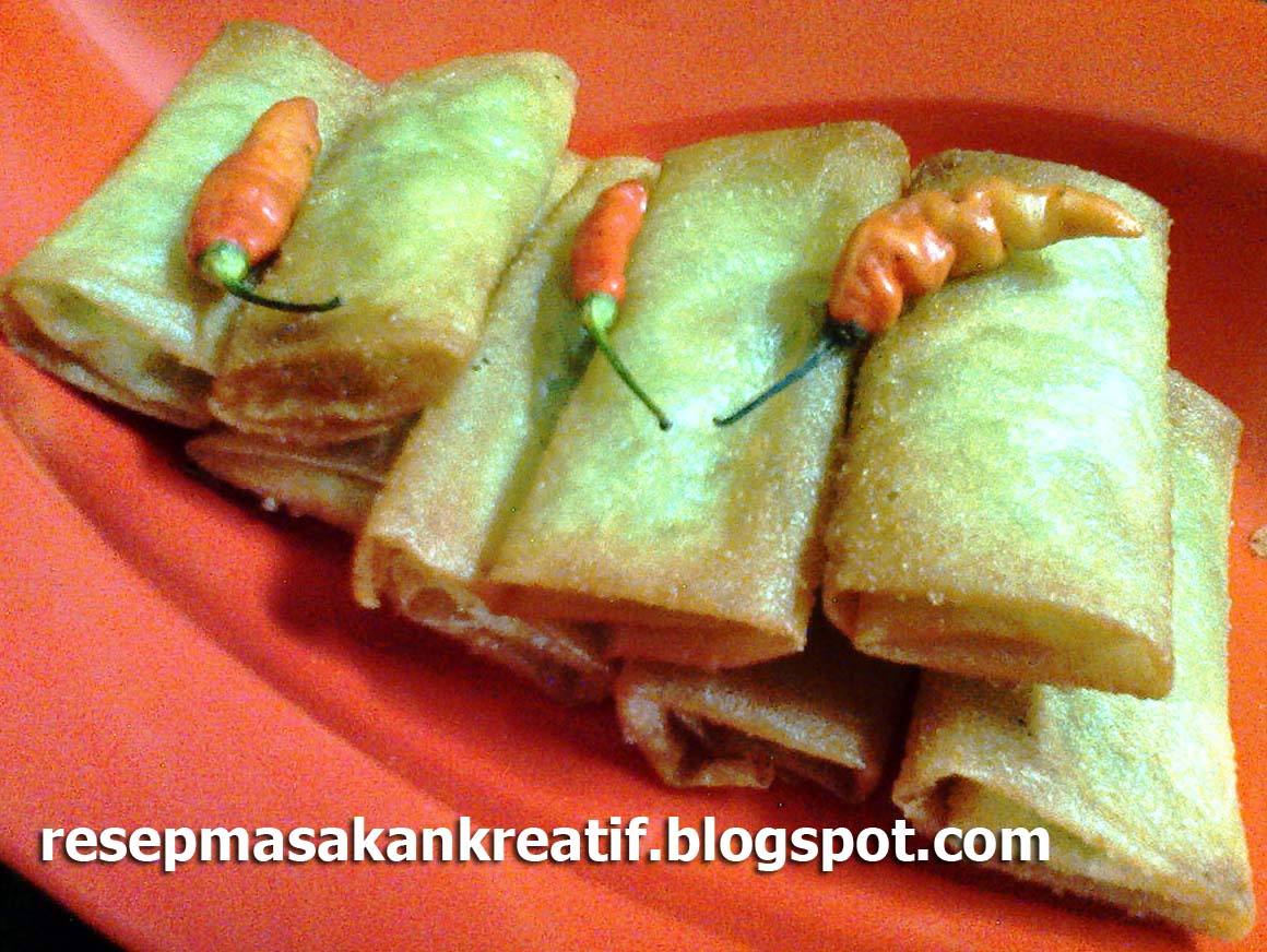 RESEP LUMPIA GORENG SAYUR LABU SIAM Aneka Resep Masakan 