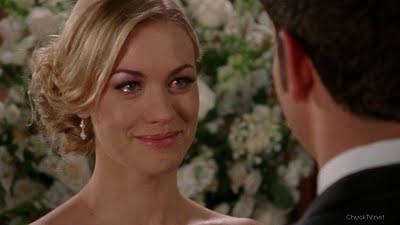 Yvonne Strahovski at her wedding