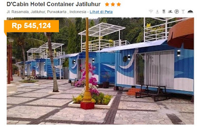 D'Cabin Hotel Container Jatiluhur *** mulai Rp 545.124/malam