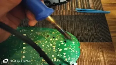 how to solder at home on car pcb?