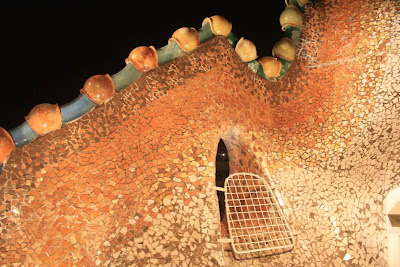 Roof terrace of Casa Batlló